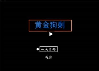 黄金狗剩