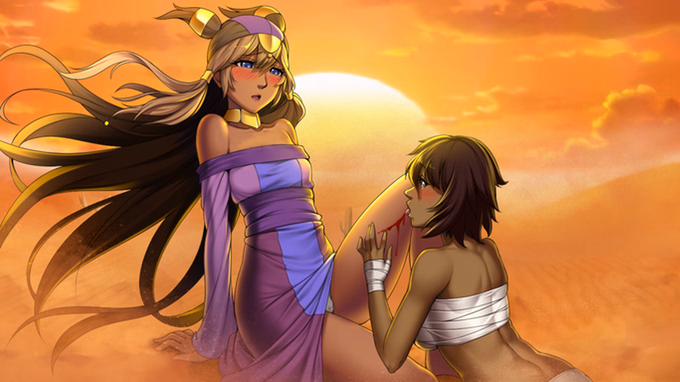 阿尔法奇遇记：百合后宫（Alpha's Adventure）Demo 精翻汉化 游戏截图 7