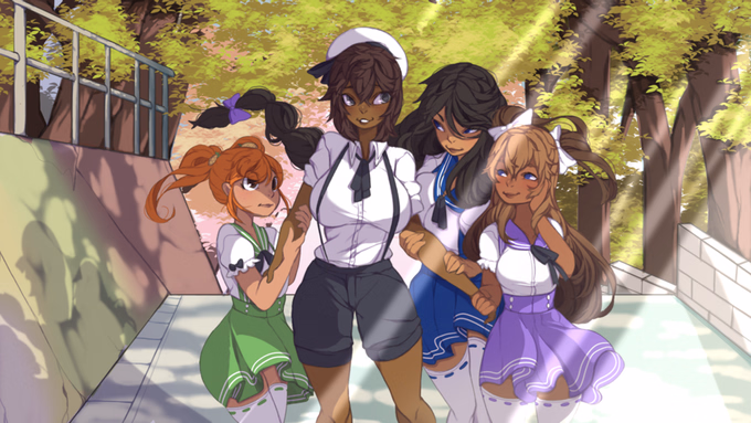 阿尔法奇遇记：百合后宫（Alpha's Adventure）Demo 精翻汉化 游戏截图 4