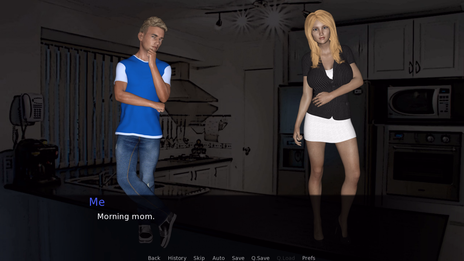 母亲还是妹妹：禁忌抉择（Mom or Sister）v0.6 精翻汉化 游戏截图 2