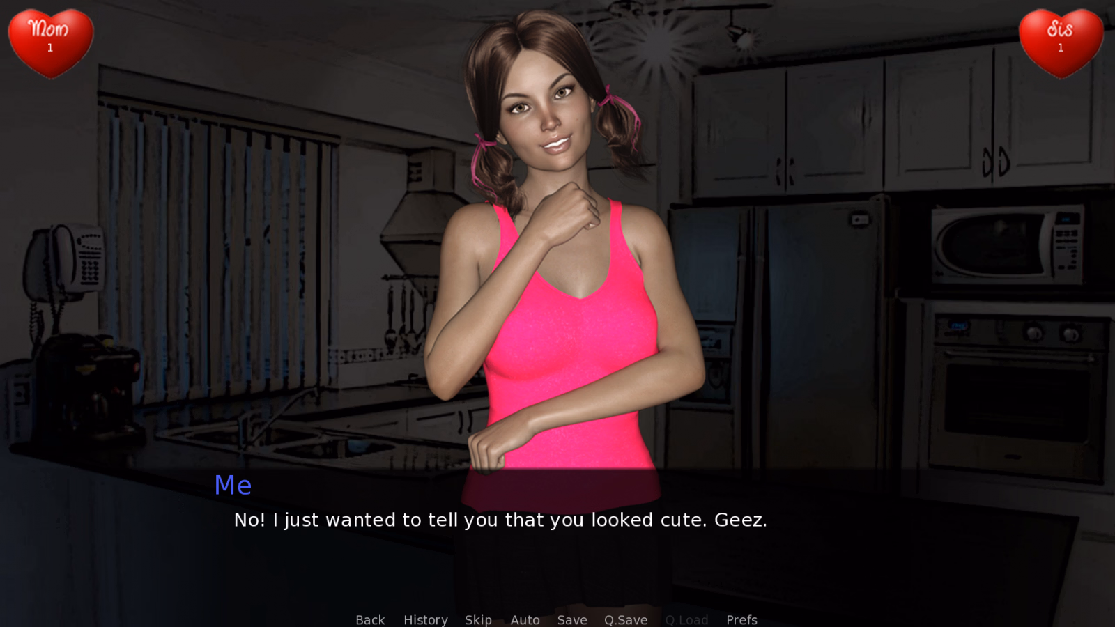 母亲还是妹妹：禁忌抉择（Mom or Sister）v0.6 精翻汉化 游戏截图 4