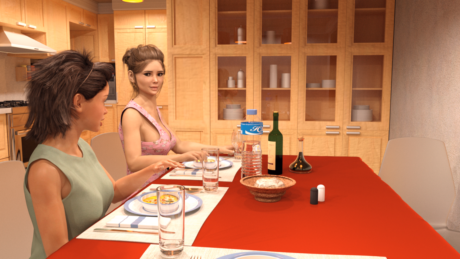 重建家庭:母女同收(Rebuilding My Family)v0.1.5 精翻汉化 游戏截图 5