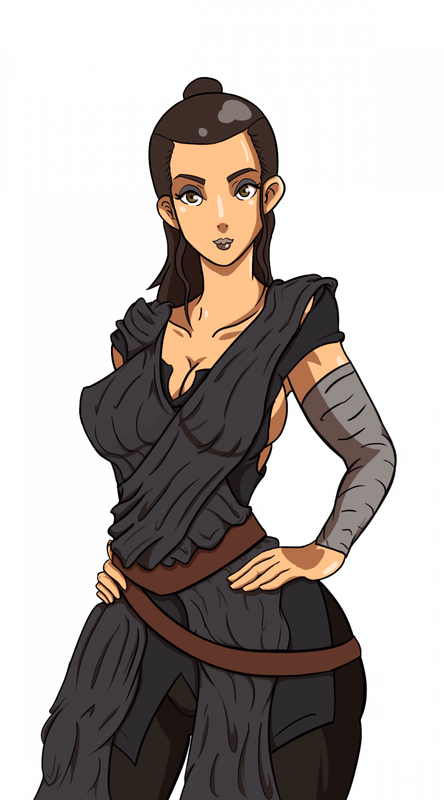 绝地堕落：蕾伊的荡妇调教（Jedi Corruption）v0.1 精翻汉化 游戏截图 3