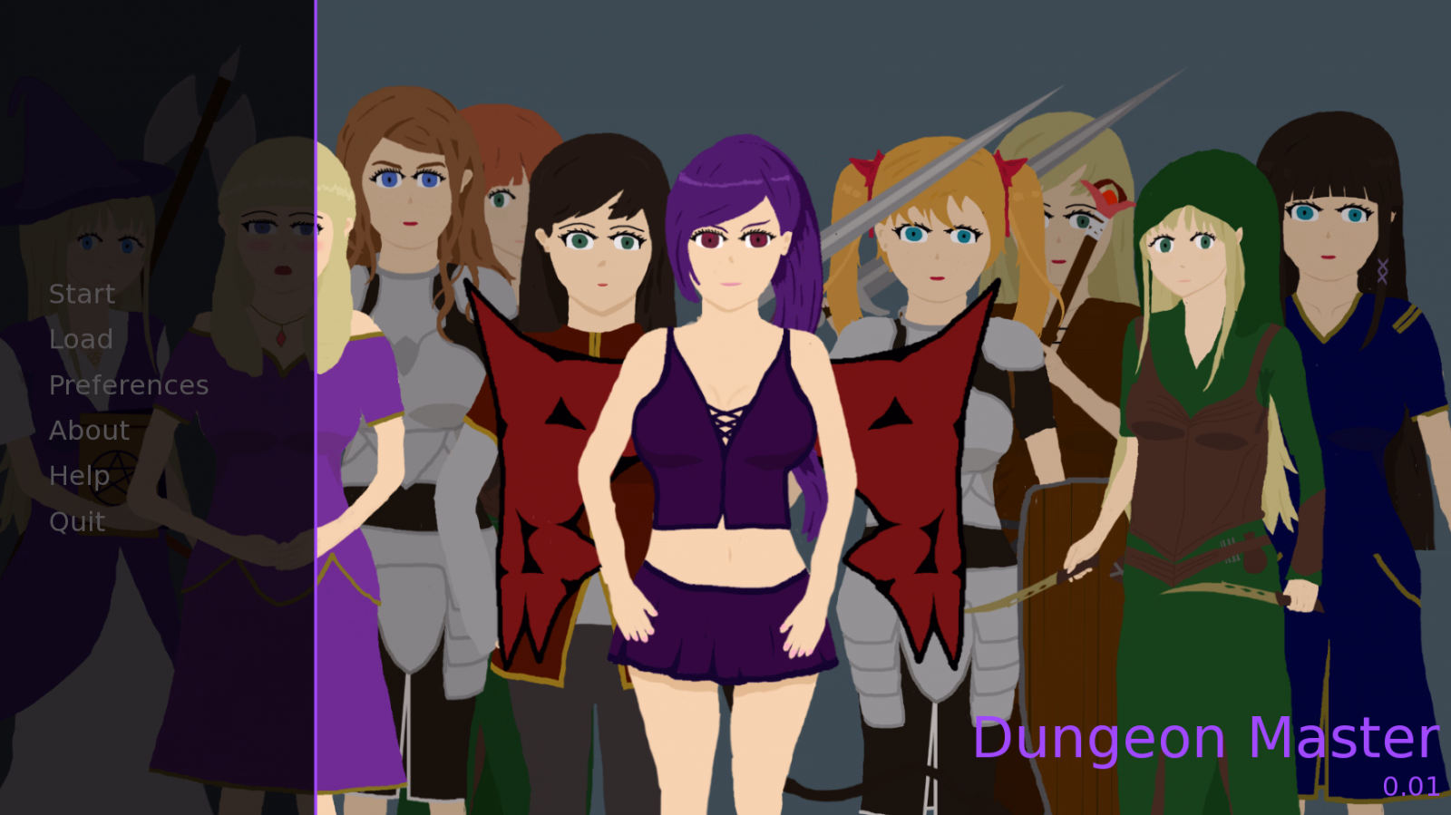 地牢领主：欲望魔窟（Dungeon Master）v0.03a 精翻汉化 游戏截图 1