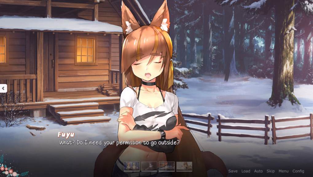 狼女之尾:雪屋同居(Wolf Tails)v1.2 精翻汉化 游戏截图 2