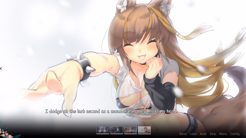 狼女之尾:雪屋同居(Wolf Tails)v1.2 精翻汉化 游戏截图 3