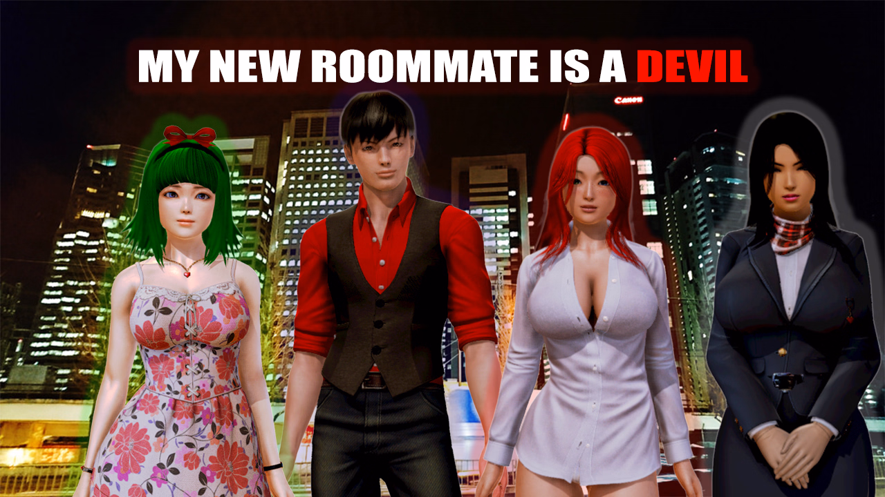 我的新室友是恶魔：淫荡视觉小说（My New Roommate Is A Devil）v0.0.1 精翻汉化 游戏截图 1