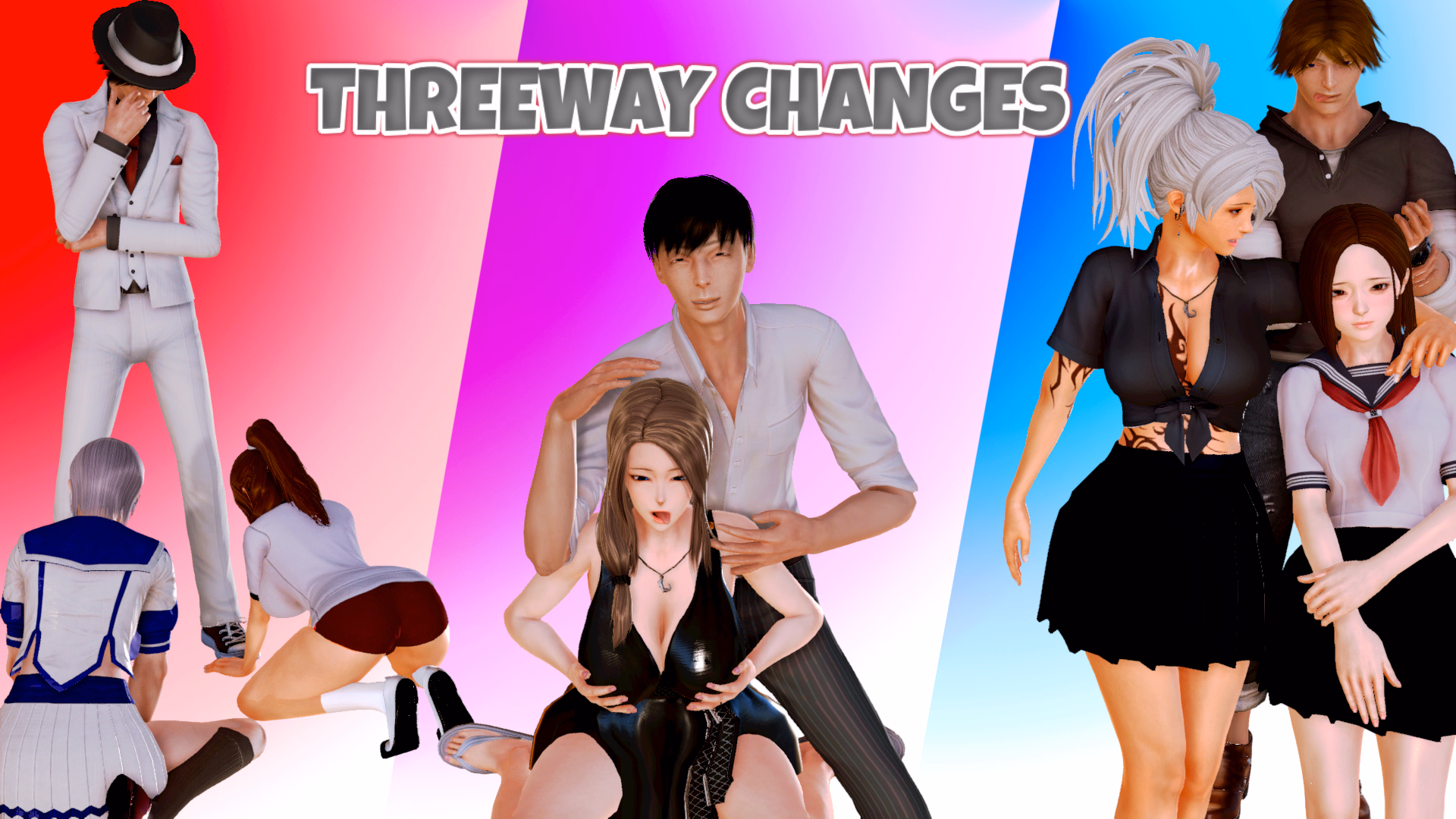 三向畸变：无尽的肉欲纠葛（Threeway Changes）v0.2c 精翻汉化 游戏截图 1