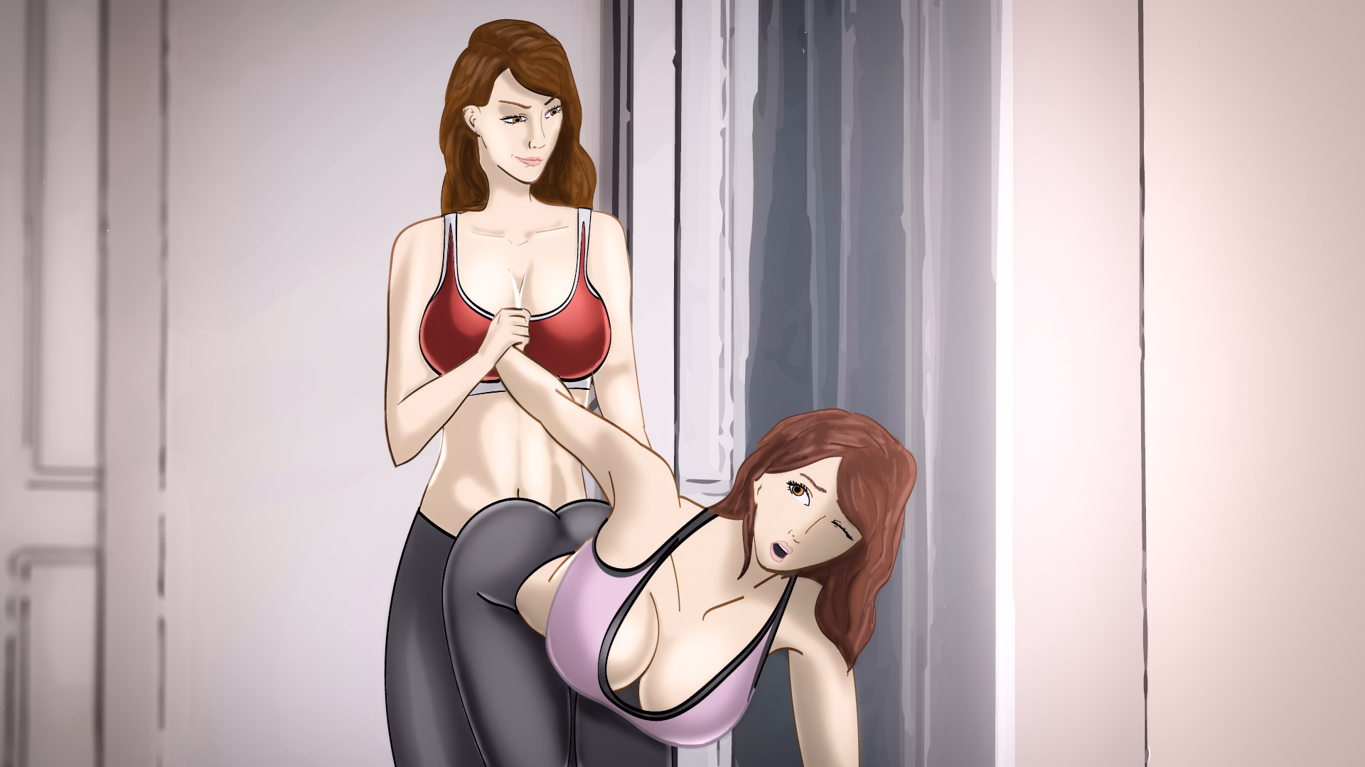 亚伦的糜烂生活：继妹同居日记（Aaron's Life）v0.1c 精翻汉化 游戏截图 8