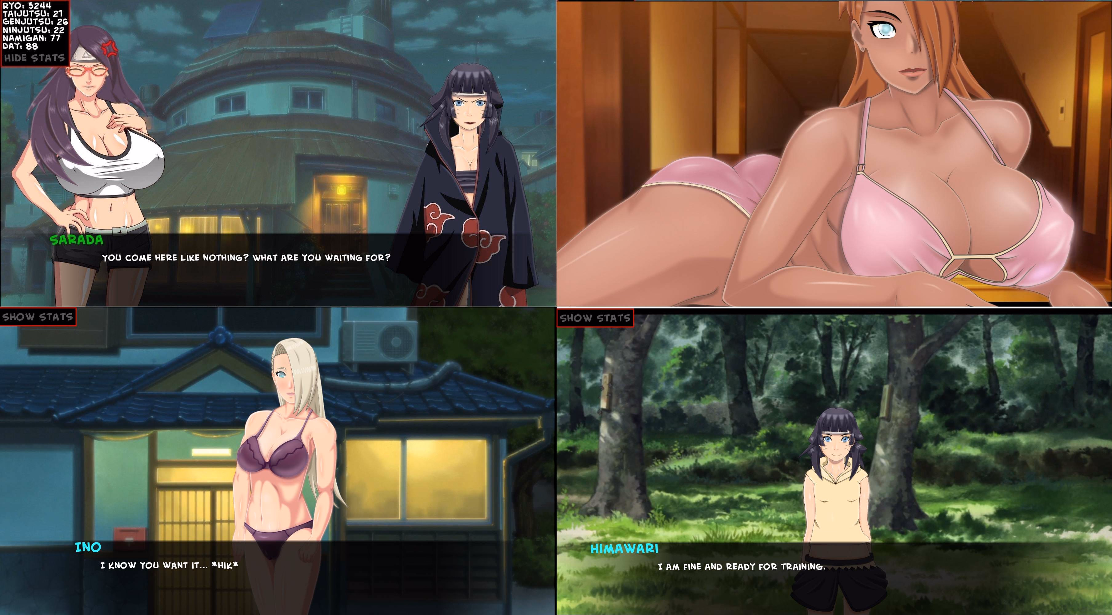 佐良娜调教：最终之战（Sarada Training: The Last War）v4.4 Public 精翻汉化 游戏截图 5