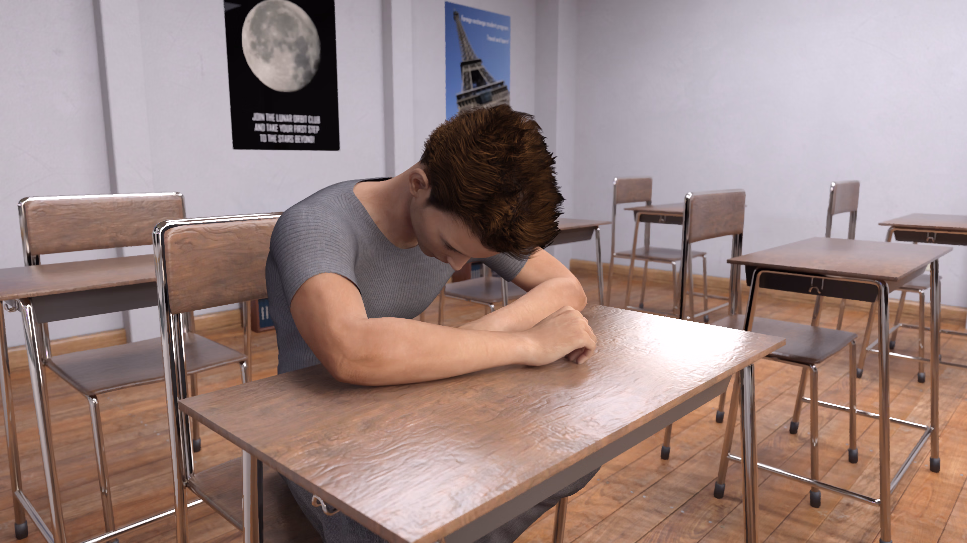 我的女教师：初次调教（My First Teacher）v0.04.03 精翻汉化 游戏截图 2
