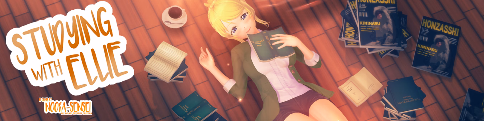 课后辅导:与艾莉的私密补习(Studying with Ellie)Pre-Alpha 精翻汉化 游戏截图 1