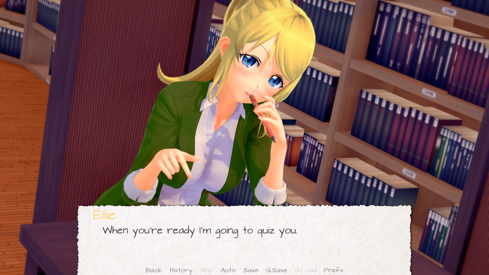 课后辅导:与艾莉的私密补习(Studying with Ellie)Pre-Alpha 精翻汉化 游戏截图 4