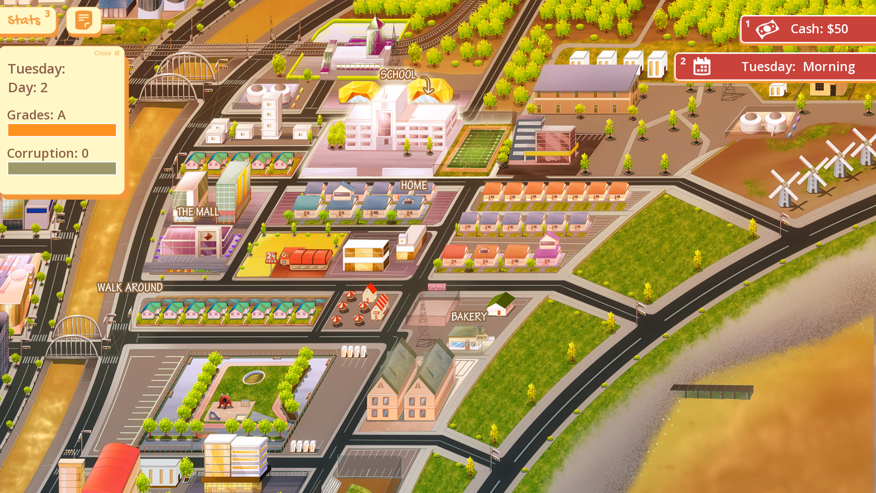尤妮的都市物语：沉沦边缘（Uni）v0.64.127b 精翻汉化 游戏截图 6