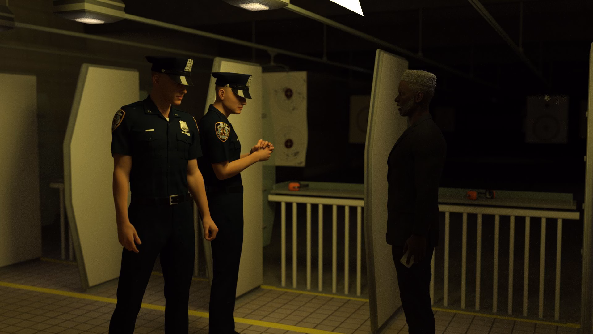 夜之暗影：女警的隐秘搜查（Shadows of the Nights）v0.02 精翻汉化 游戏截图 3