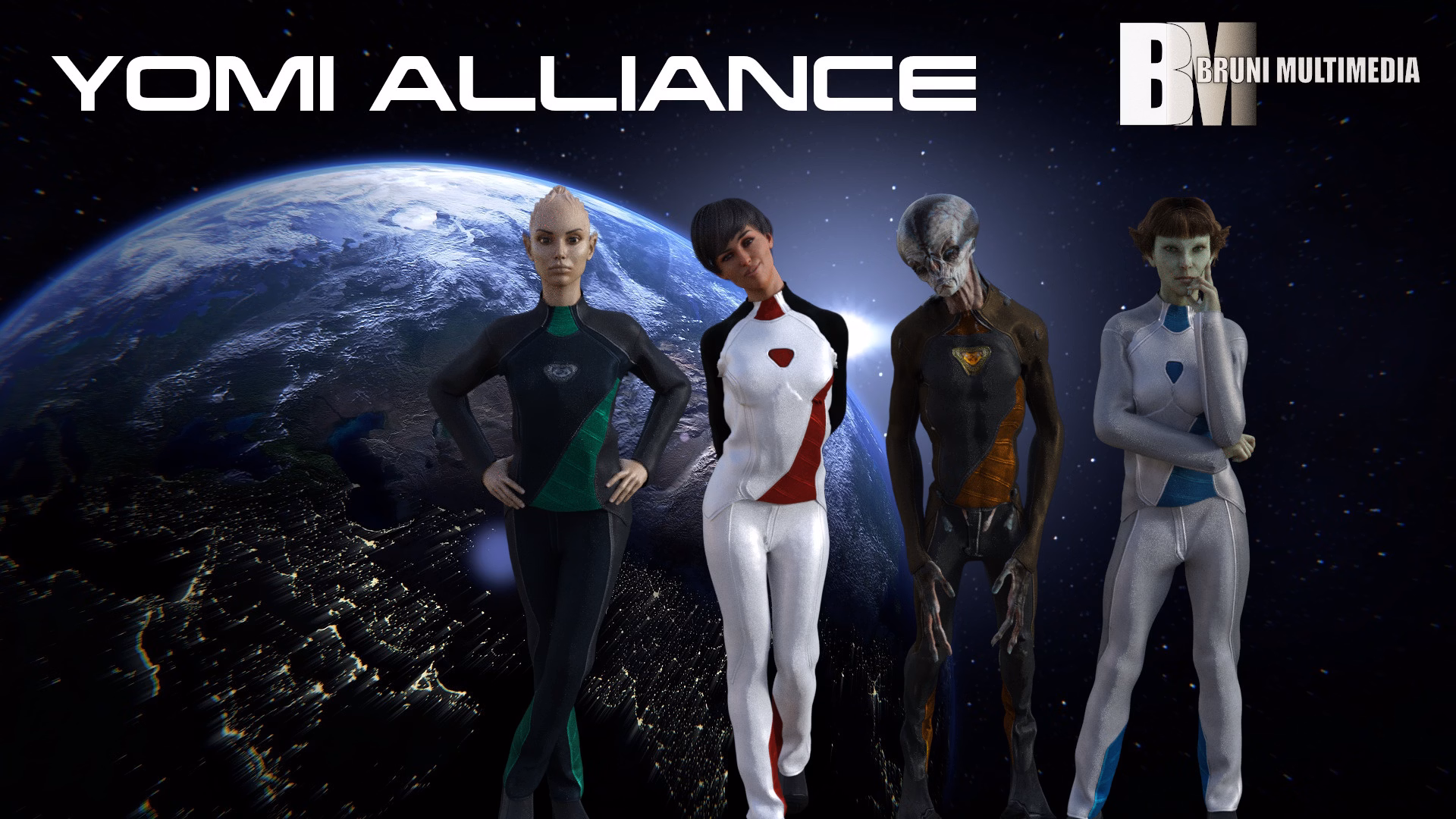 黄泉联盟：星际军官的异星后宫（Yomi Alliance）Final 精翻汉化 游戏截图 1