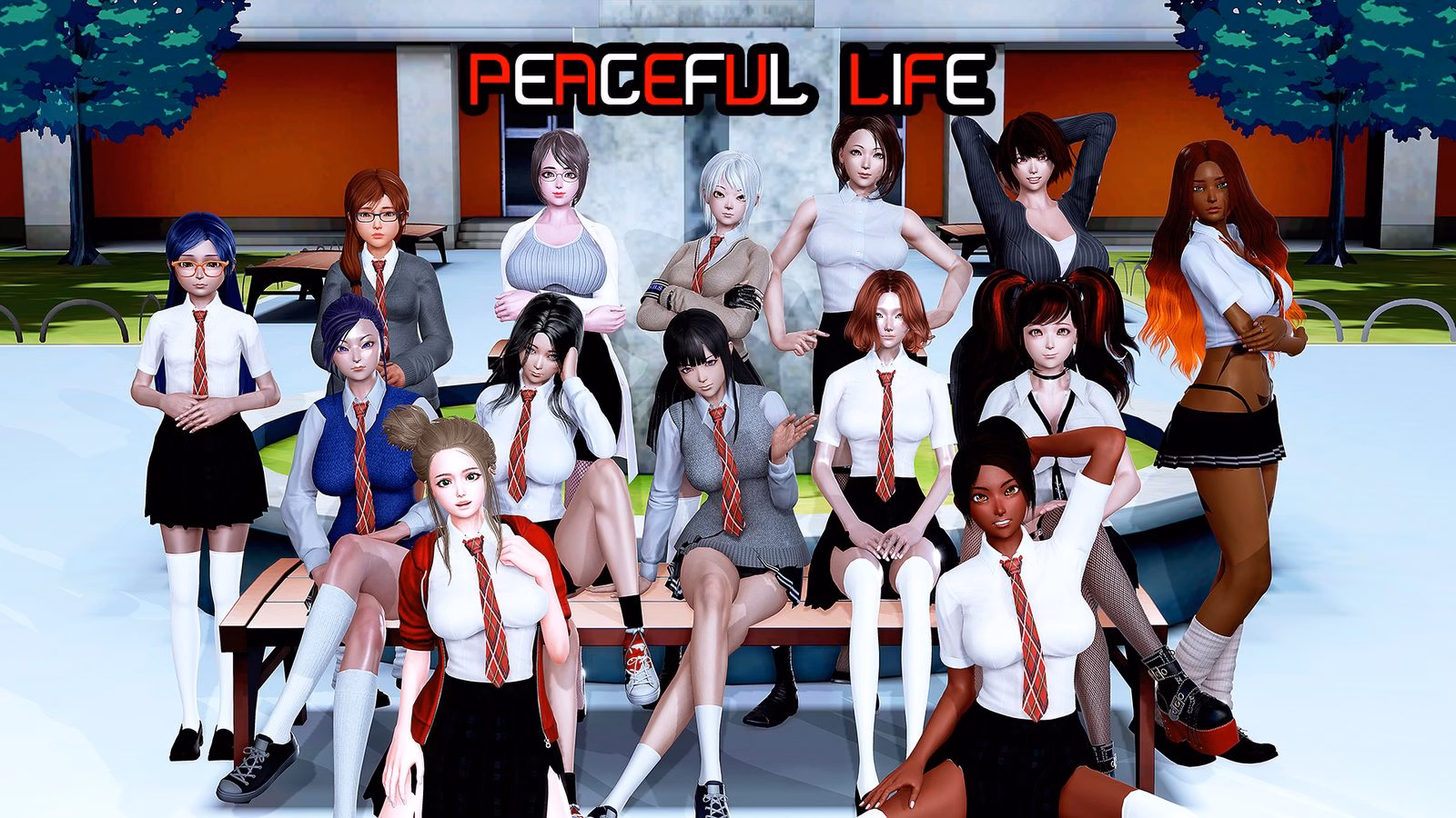 欲火重生：被欺凌者的绝地反击（Peaceful Life）v0.9 精翻汉化 游戏截图 1