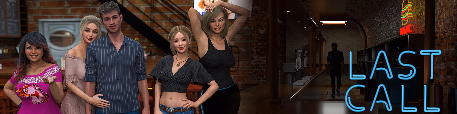 午夜酒吧:诱惑与抉择(Last Call)v0.4 精翻汉化 游戏截图 1