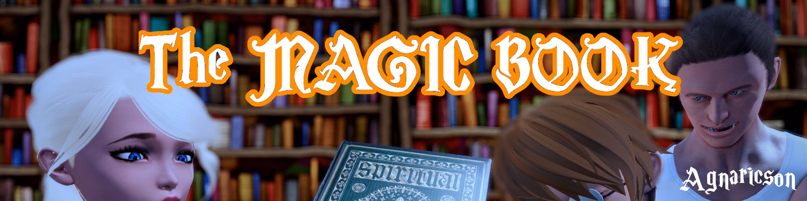 魔法淫书：咒语调教（The Magic Book）Final 精翻汉化 游戏截图 1