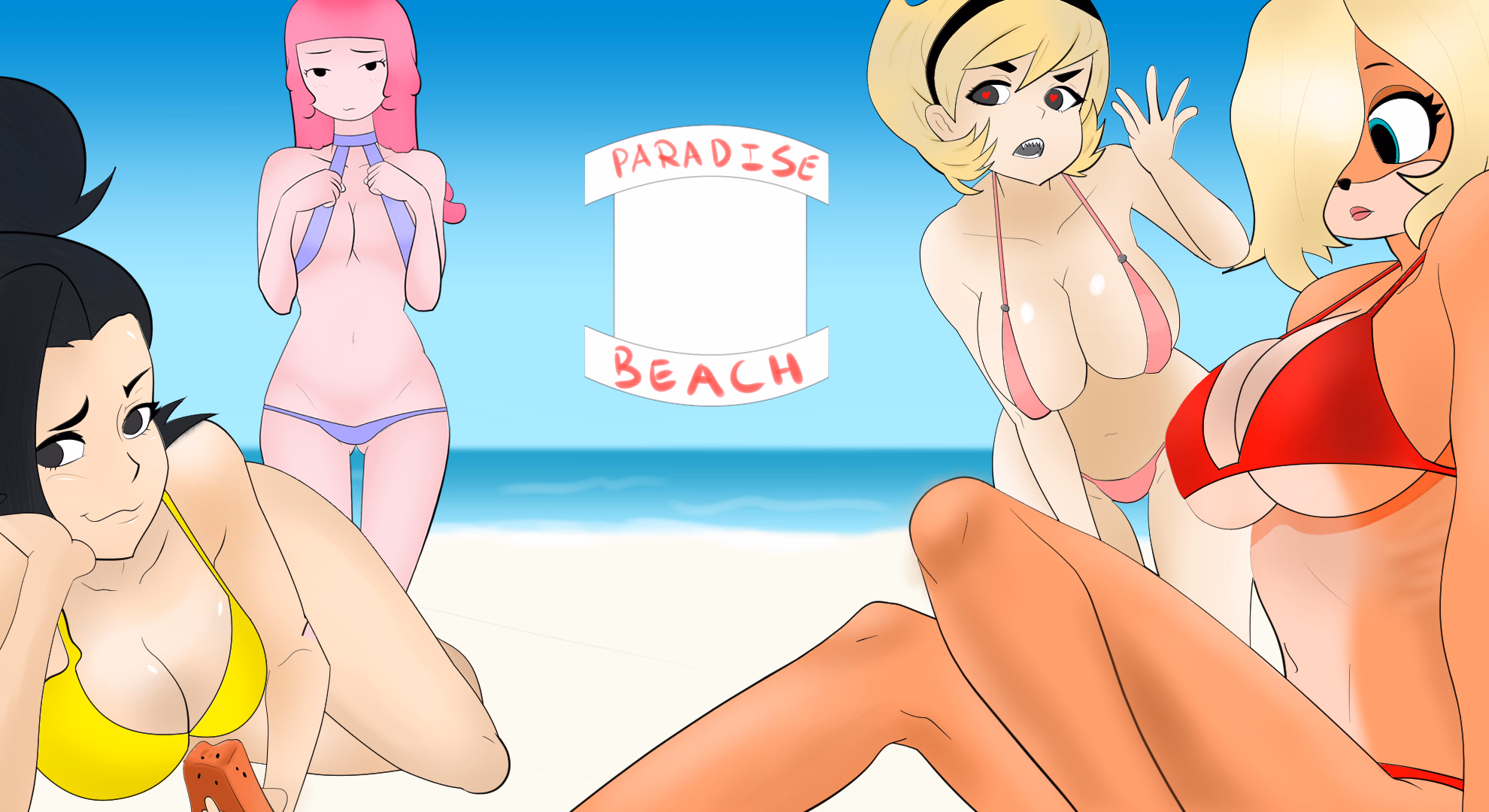 天堂海滩:干爹的后宫(Paradise Beach)v0.01 精翻汉化 游戏截图 1