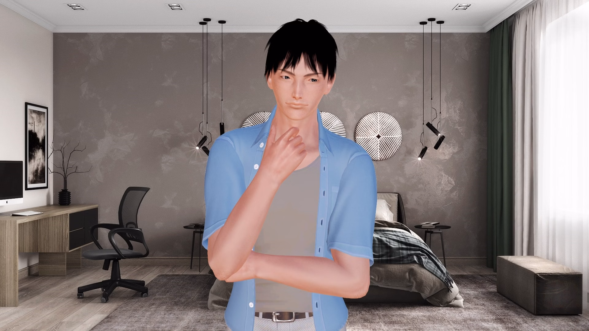 亚历克斯的后宫调教:肉欲的沉沦与救赎(Mia's New Life)v1.0 精翻汉化 游戏截图 2
