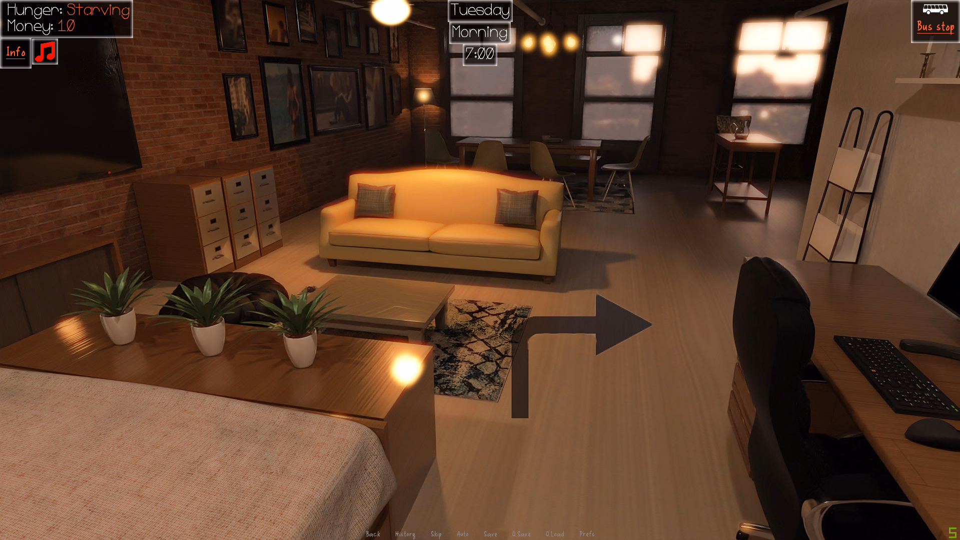 尾行变态：裙底风光（The Creep）v0.2b 精翻汉化 游戏截图 5
