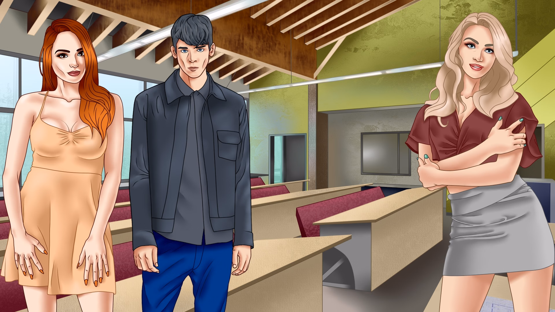 青春校园:放纵的欲望(Student Life)v0.1.5 Beta1 精翻汉化 游戏截图 2