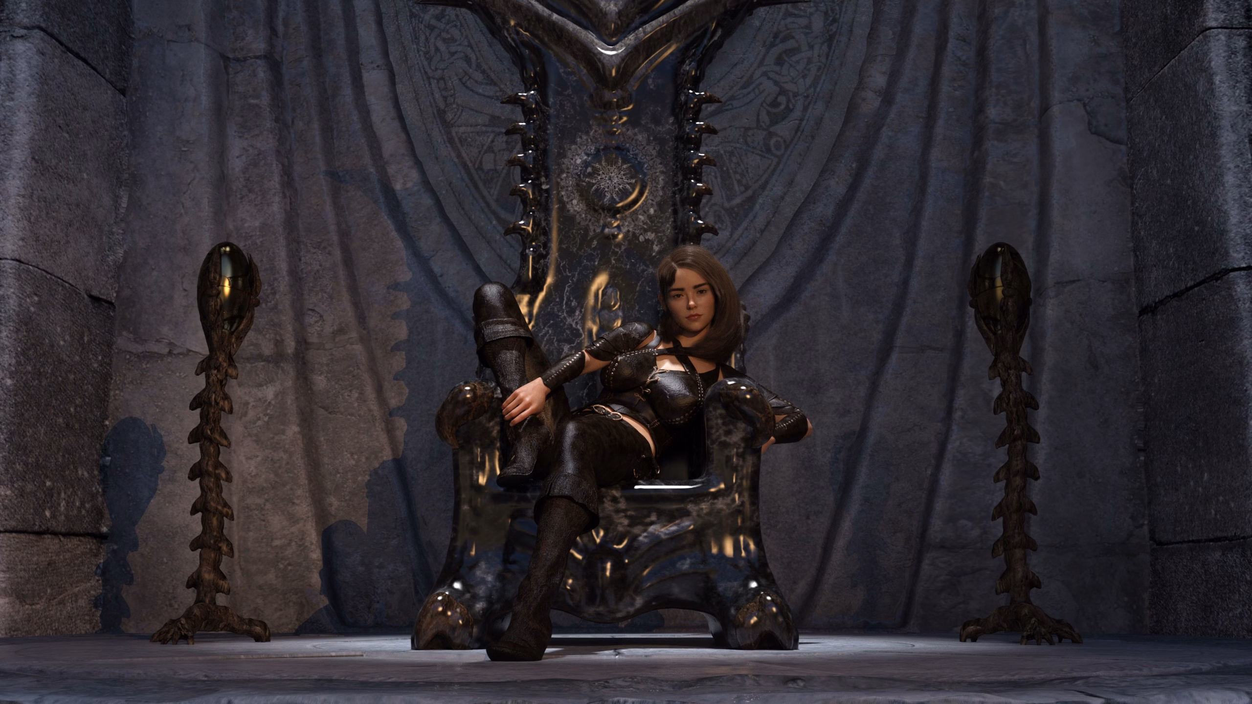 雅南王座:女王的权力与堕落(Yharnam's Throne)v0.1 精翻汉化 游戏截图 1