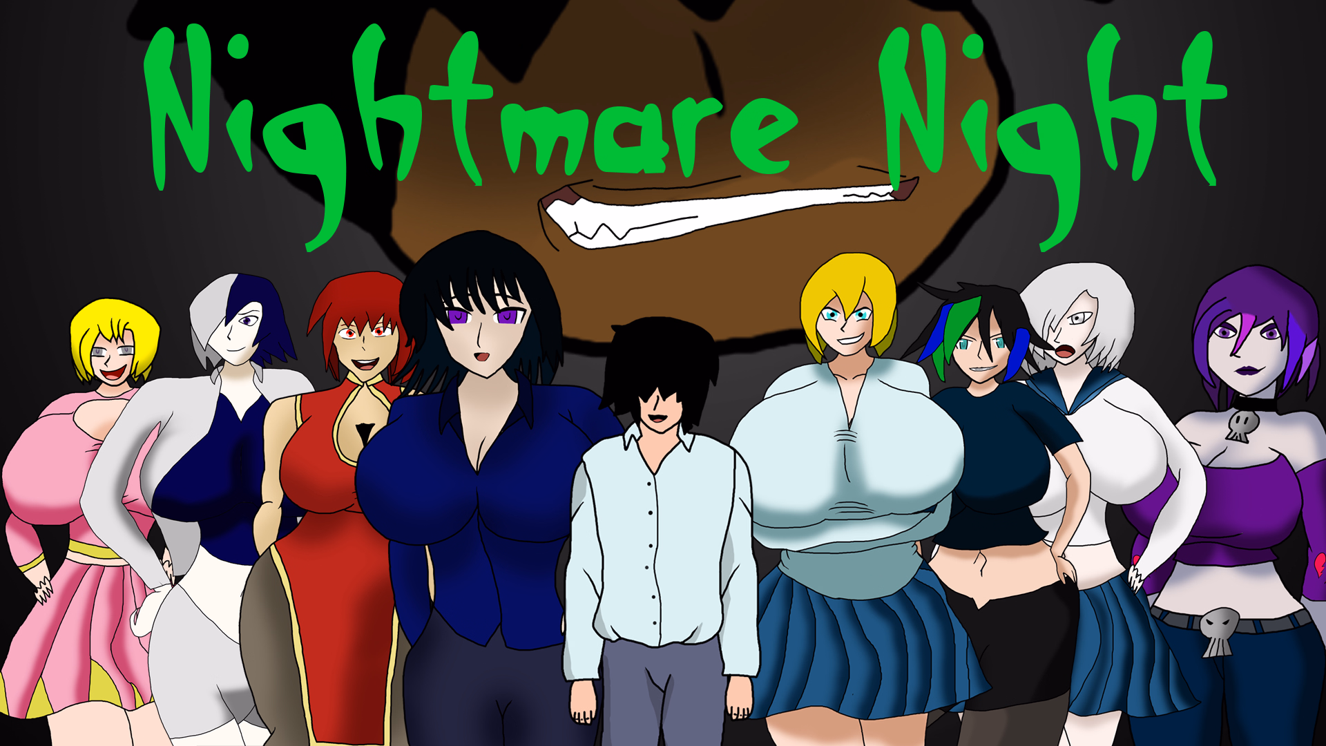 梦魇之夜:群芳环绕(Nightmare Nights)Ch. 2 精翻汉化 游戏截图 1
