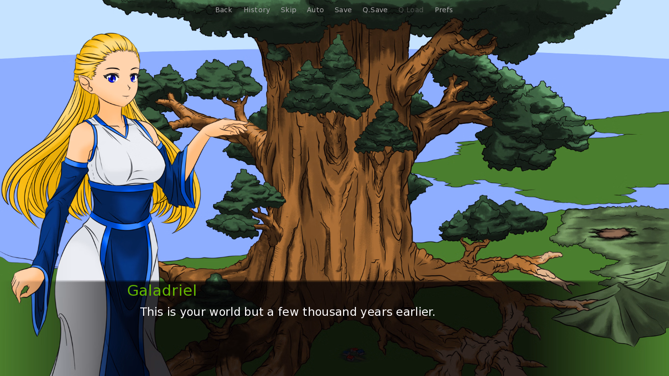 世界树之泪:女神后宫(Tears of the World Tree)Pre-Alpha 精翻汉化 游戏截图 2