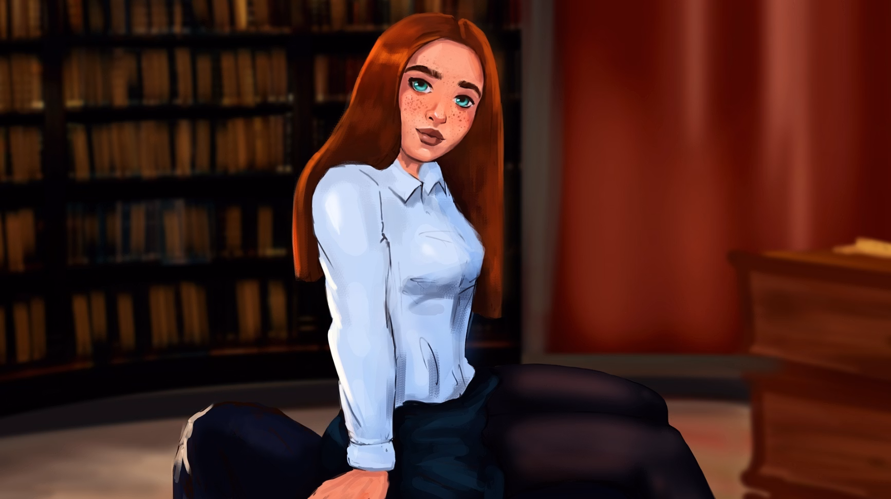 魔女日记：黑魔法防御课的淫荡课外（Witch Diary）v0.0.1 精翻汉化 游戏截图 2