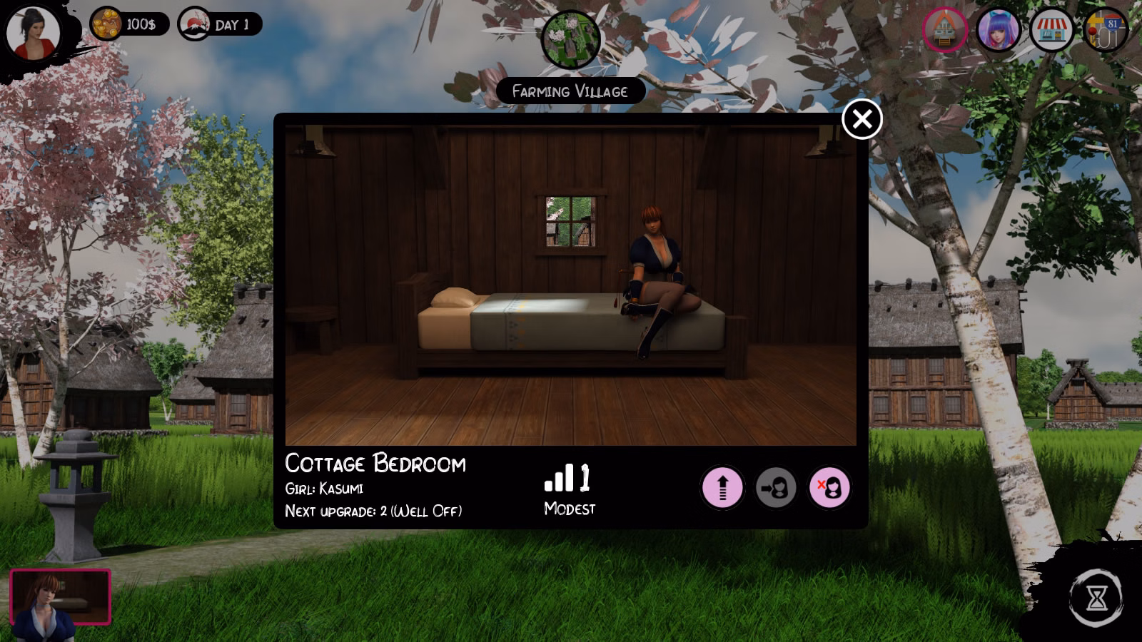 重制版变态妓院模拟器:经营调教(Hentai Sim Brothel Remastered (HSBR))v0.1 精翻汉化 游戏截图 3