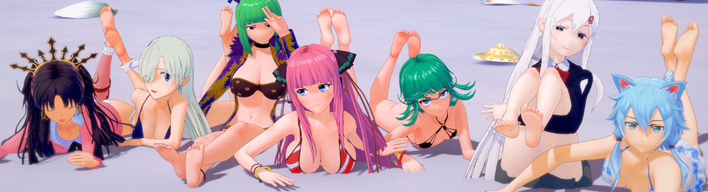 老婆的玉足：恋足狂的动漫后宫（My Waifu's Feet）v0.4 精翻汉化 游戏截图 1