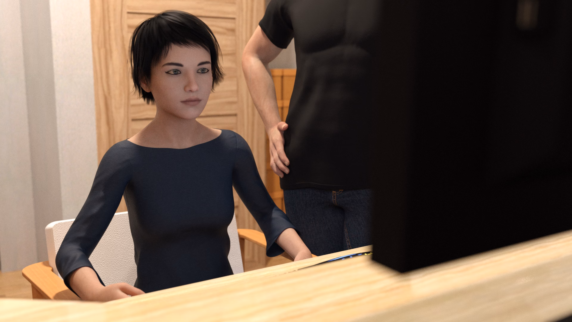 黑暗之中:绿帽与换妻(From Darkness)v0.03 精翻汉化 游戏截图 5