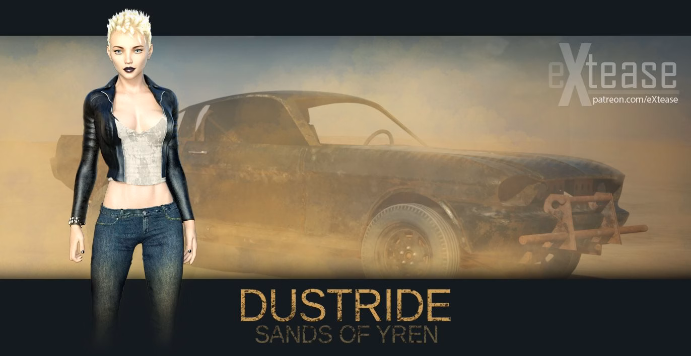 废土肉欲:尘埃骑行者的欲女狂飙(Dustride)v0.01 精翻汉化 游戏截图 1