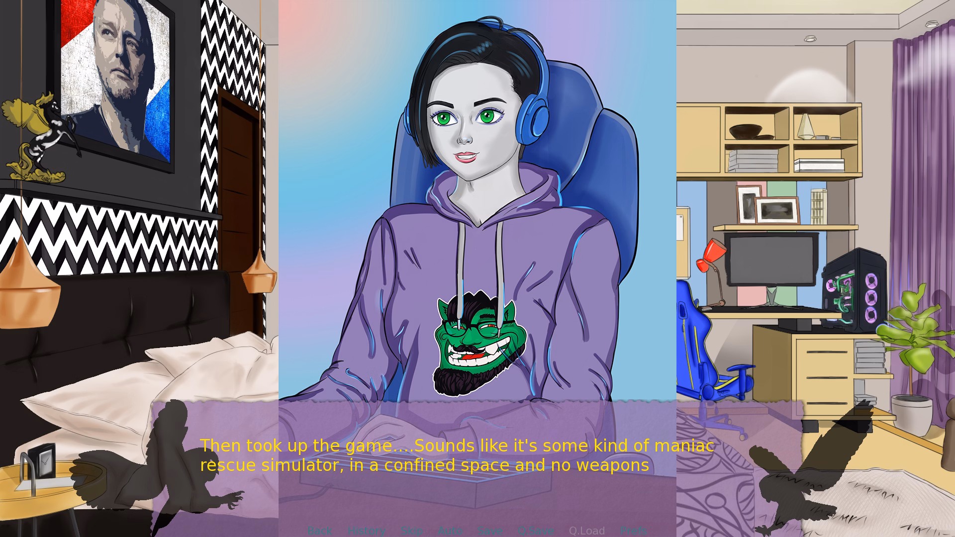 暗夜社会：吸血鬼之欲（Night Society）v0.11a 精翻汉化 游戏截图 2
