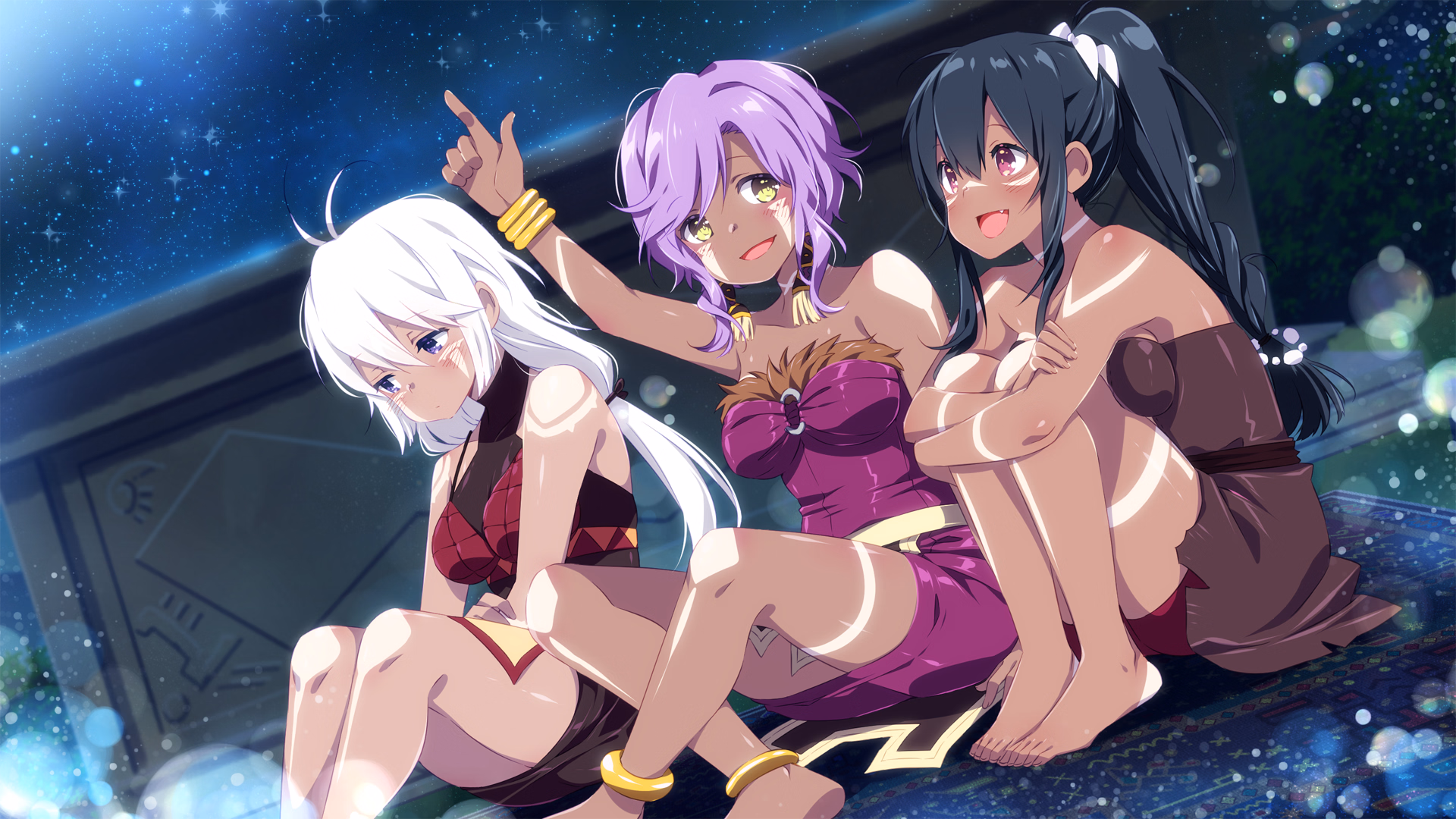 樱花森林少女：百合羁绊（Sakura Forest Girls）v1.0 精翻汉化 游戏截图 1