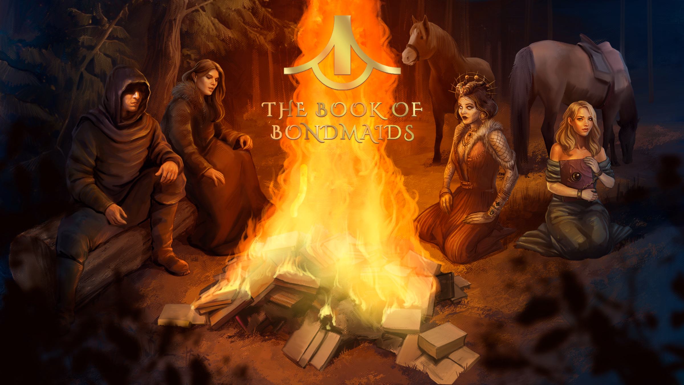 奴役之书:堕落公主(The Book of Bondmaids)v2.0.0c + DLCs 精翻汉化 游戏截图 1