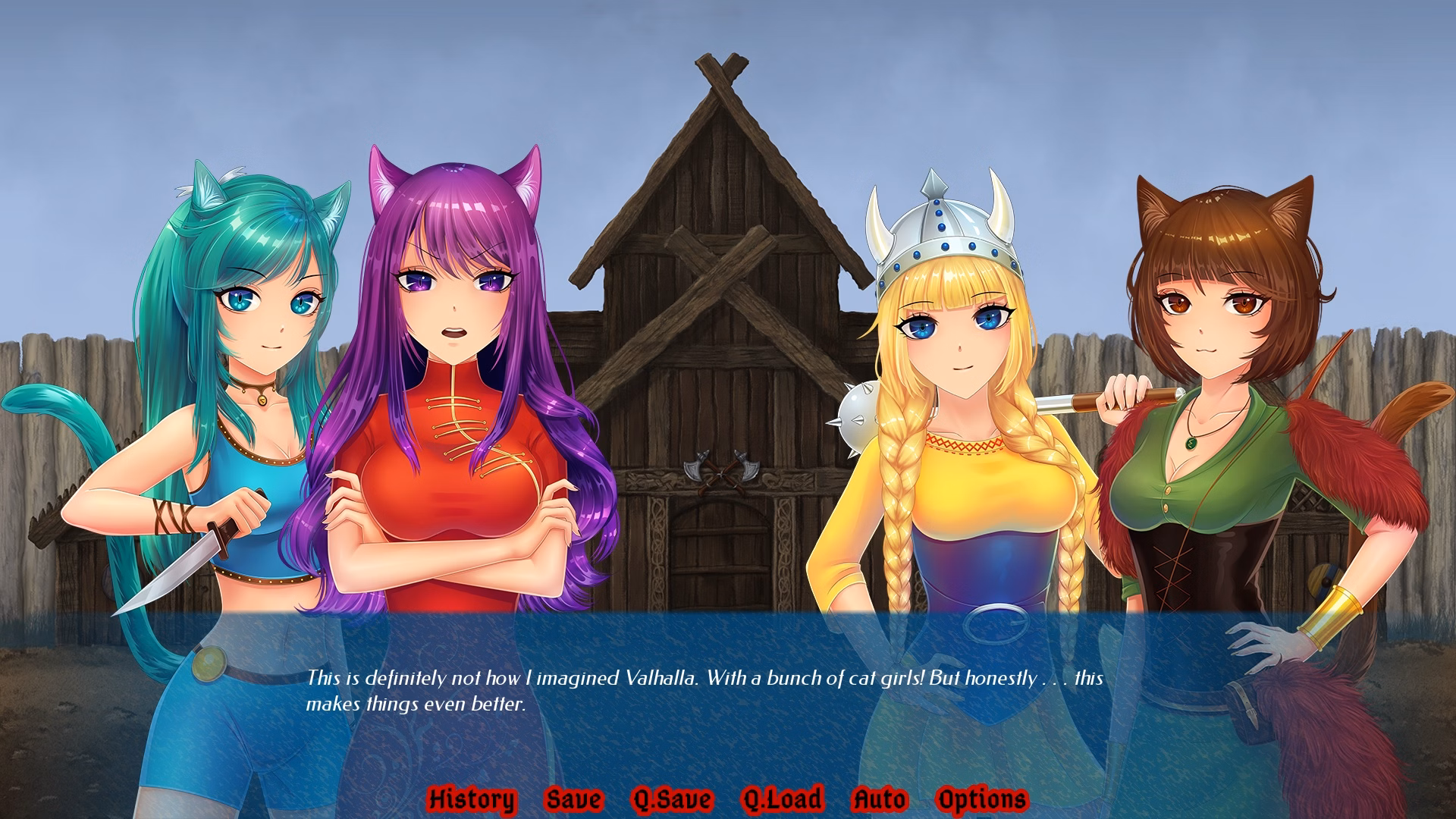 喵哈拉：猫娘英灵殿（Meowhalla）v1.2 精翻汉化 游戏截图 2