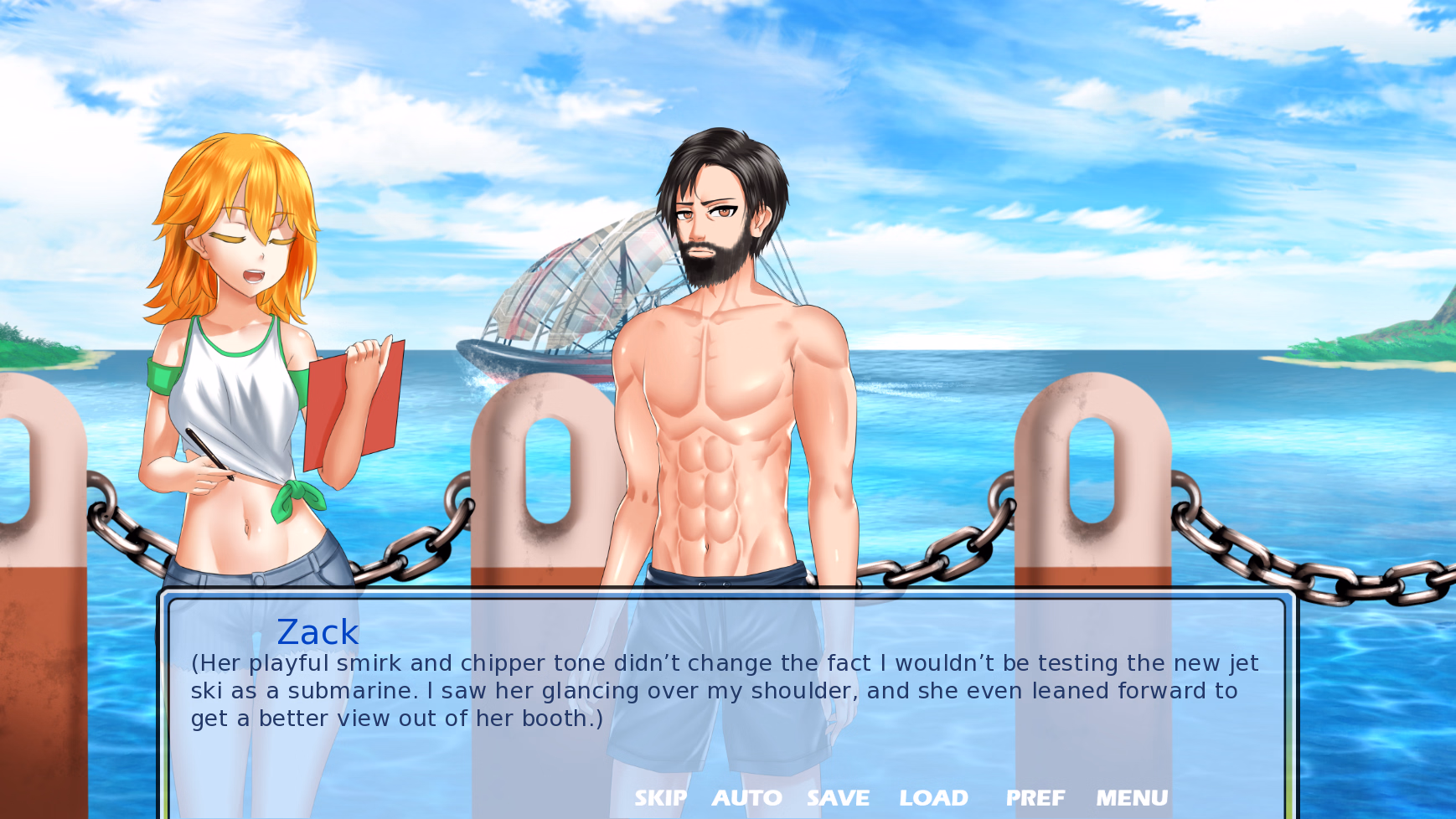 木筏之王：末日后宫冒险（King of the Raft - A LitRPG Visual Novel Apocalypse Adventure）Final 精翻汉化 游戏截图 3