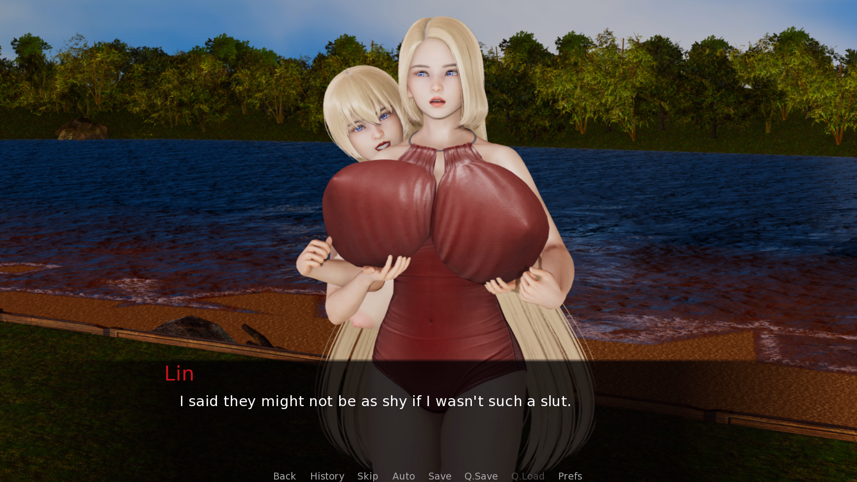 湖畔小屋:青梅竹马的诱惑(Cabin by the Lake)v0.60d 精翻汉化 游戏截图 3