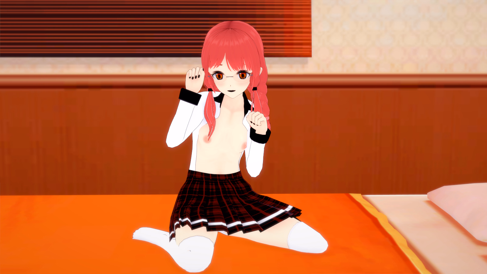 索菲亚的秘密筹款:女学生的私密写真(Sofia Needs Money)v0.2 精翻汉化 游戏截图 3