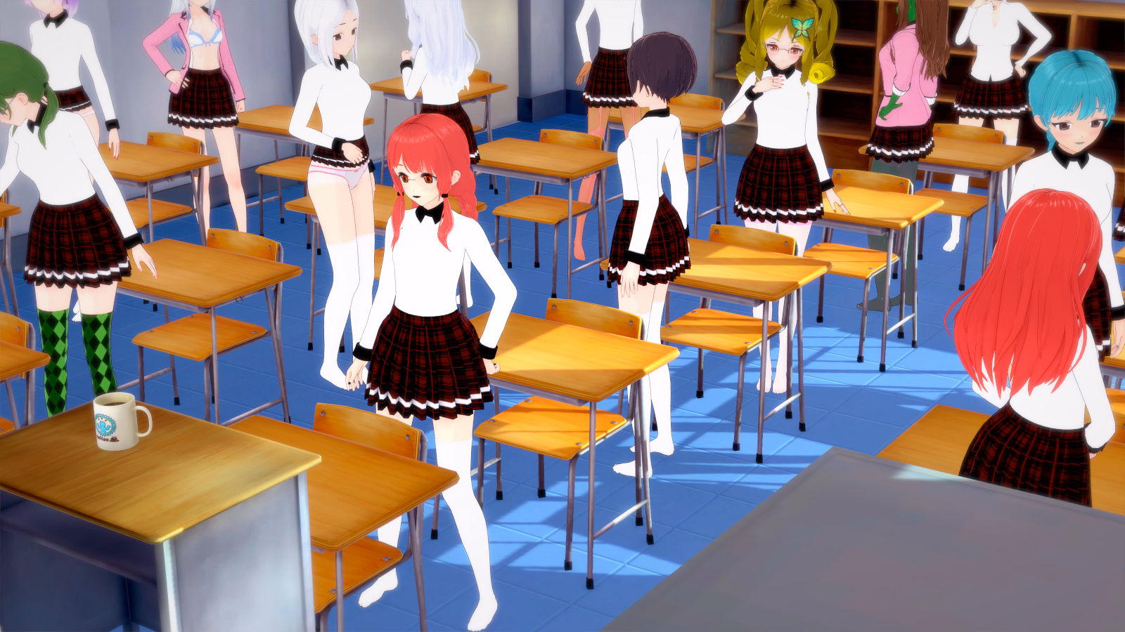 索菲亚的秘密筹款:女学生的私密写真(Sofia Needs Money)v0.2 精翻汉化 游戏截图 5