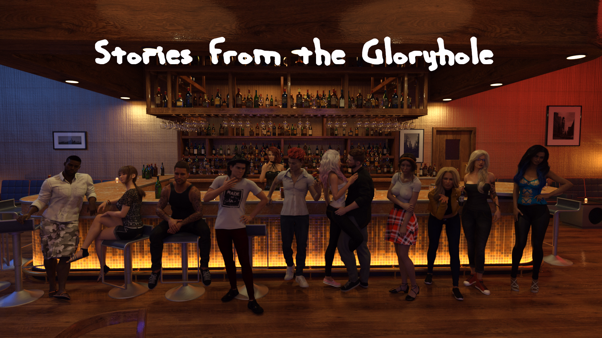 寻欢洞物语:伊甸之门俱乐部的淫乱(Stories from the Gloryhole)Tech Alpha v0.1 精翻汉化 游戏截图 1