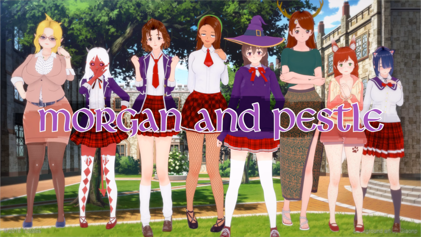 莫甘与研钵:法师欲望(Morgan and Pestle)v0.1 精翻汉化 游戏截图 1