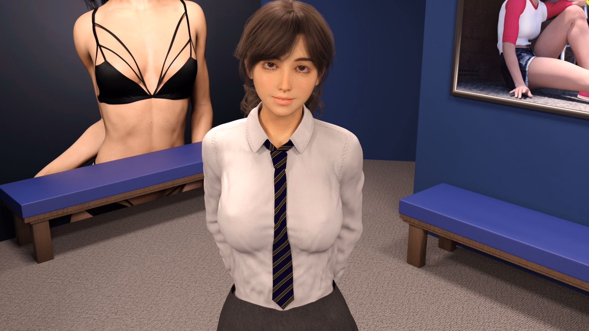 裸体学院:误入女校的男根特权(Nudist College)v0.20 精翻汉化 游戏截图 3