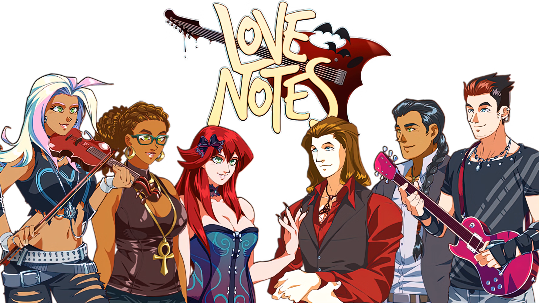 爱之音符：乐队后宫（Love Notes）v1.0.2 精翻汉化 游戏截图 1