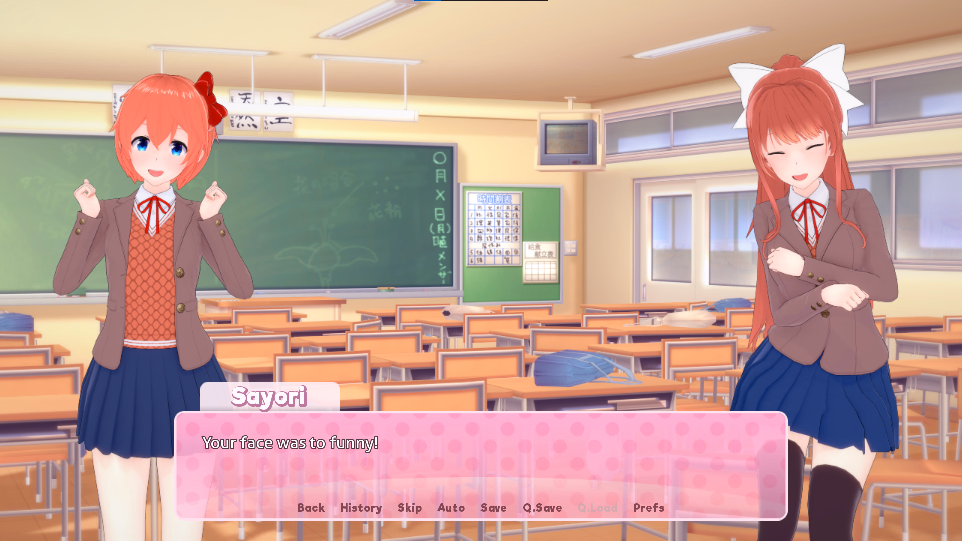 变态文学部：淫荡恶搞（Literature Hentai Club）v0.71 精翻汉化 游戏截图 3