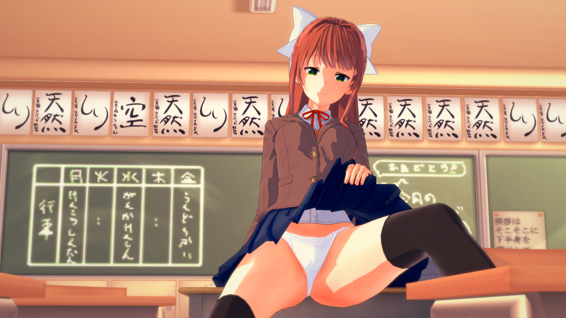 变态文学部：淫荡恶搞（Literature Hentai Club）v0.71 精翻汉化 游戏截图 7