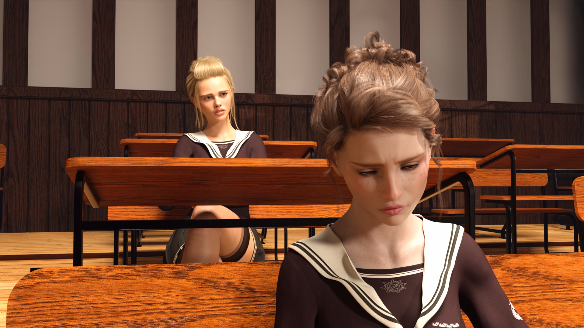 留堂俱乐部：财阀千金陪酒会所（Club Detention）v0.097 精翻汉化 游戏截图 7